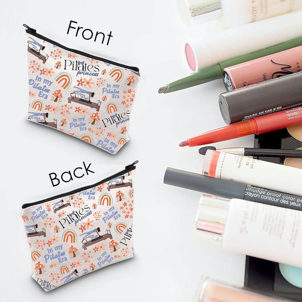 Pilates Lover Gift Pilates Cosmetic Bag Pilates Mom Gift Pilates Instructor Gift Pilates Teacher Gift (Pilates Bag)